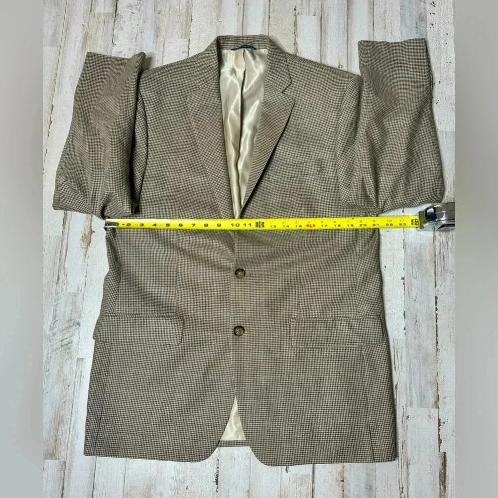 Ralph Ralph Lauren Blazer Jacket Men's 41L Brown Classic